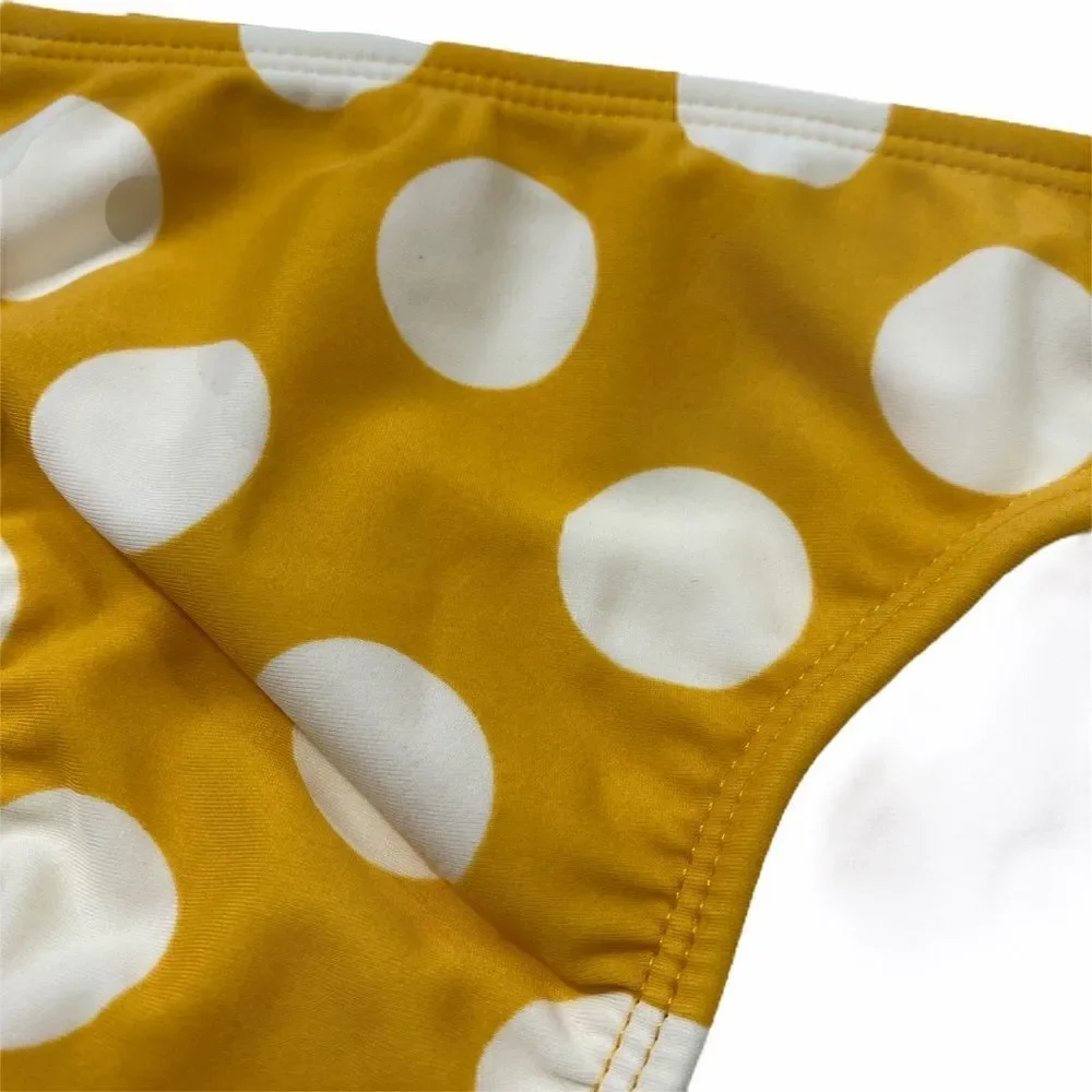 NWT Xhilaration Cheeky Bikini Bottoms Polka Dot